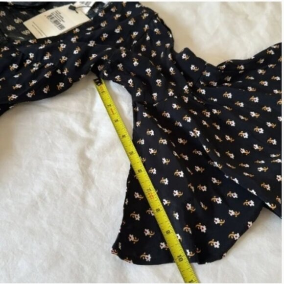 Faithfull the Brand X Anthropologie FRESA Blue Terrace Floral BNWT 🆕⌚📦🏃💨🚚 - Picture 11 of 16